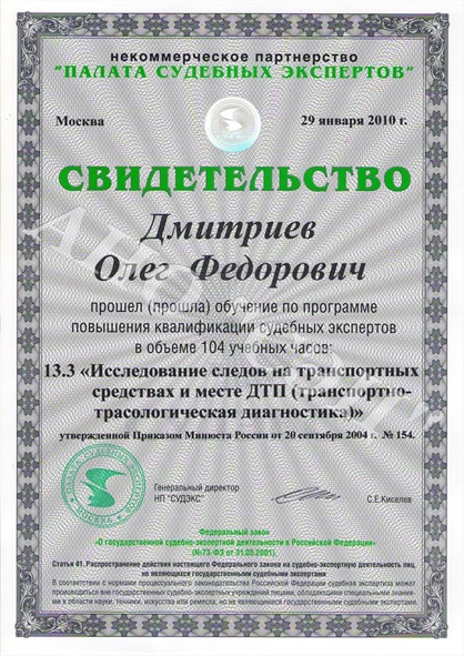 Свидетельство Дмитриев 13.3