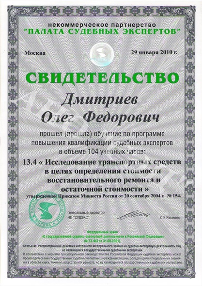 Свидетельство Дмитриев 13.4